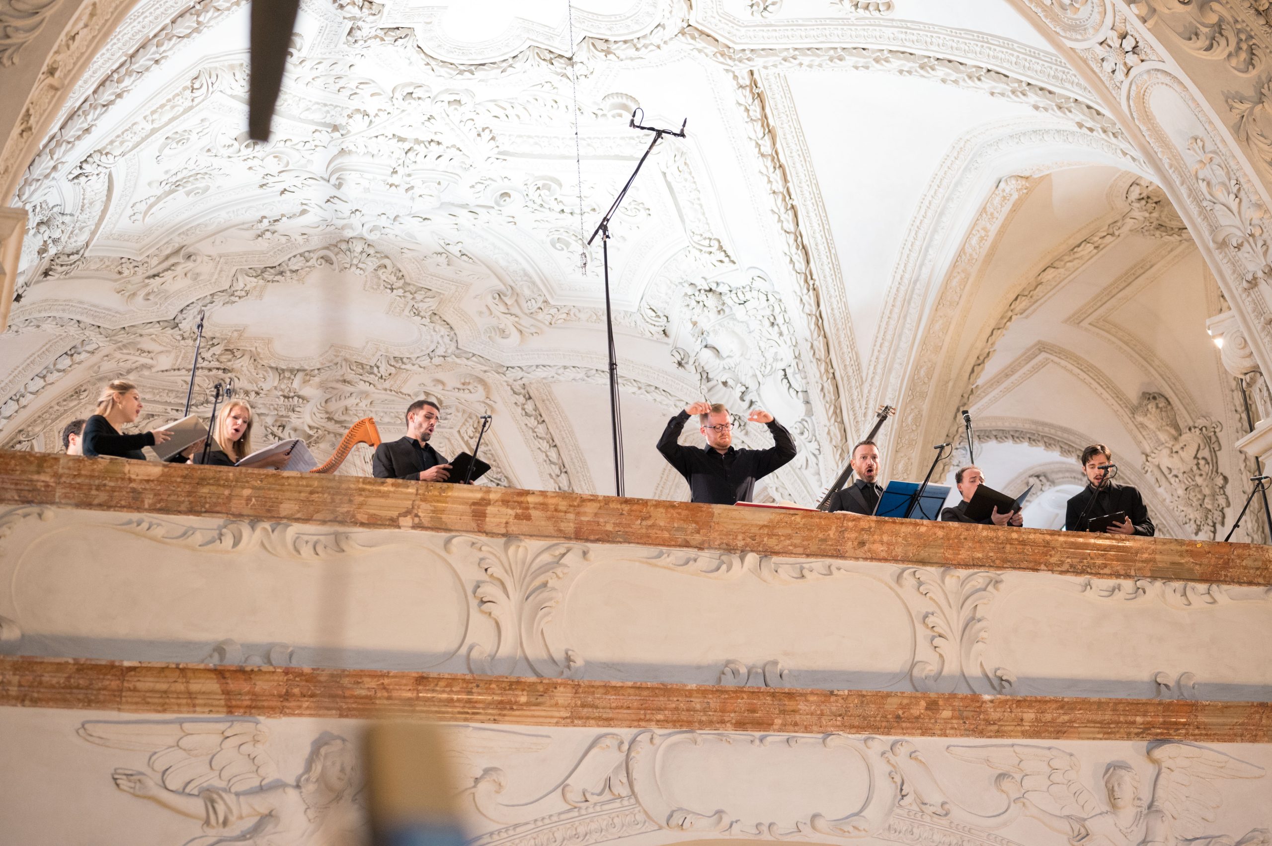 Innsbrucker Hofmusik in der Mitte Marian Polin Copyright Reinhold Sigl